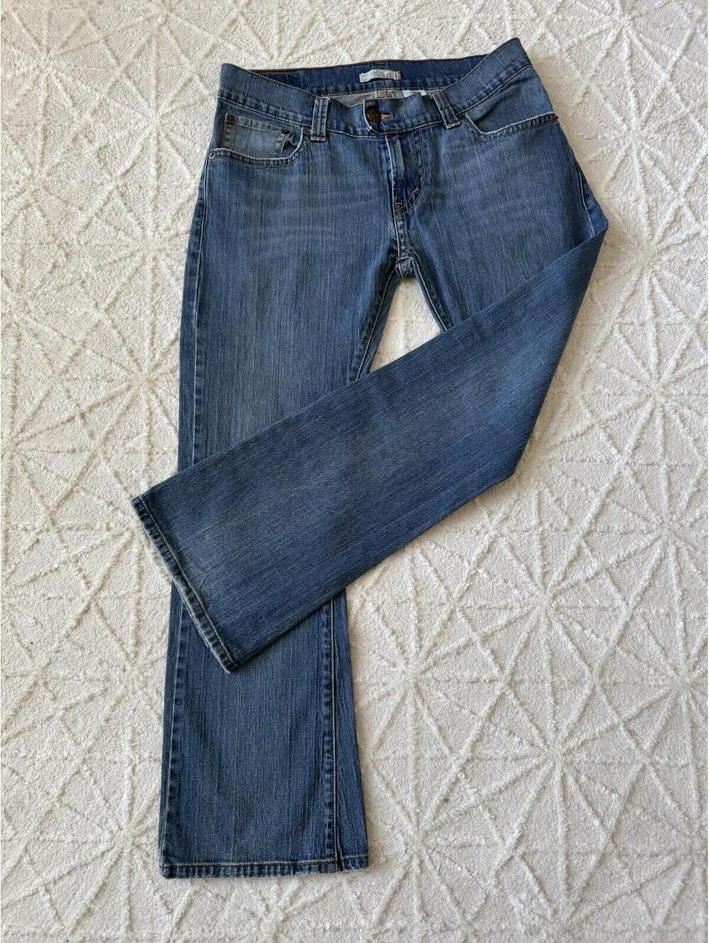 Levi’s 512 Women’s Jeans 14M Or 32x30 Bootcut Slim Fit Stretch Denim Blue